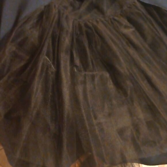 Jessica McClintock Gunne Sax navy blue sequined corset prom/ball gown 11/12 - Picture 11 of 11